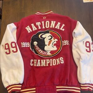 FSU Florida State Seminoles National Champions Varsity Jacket